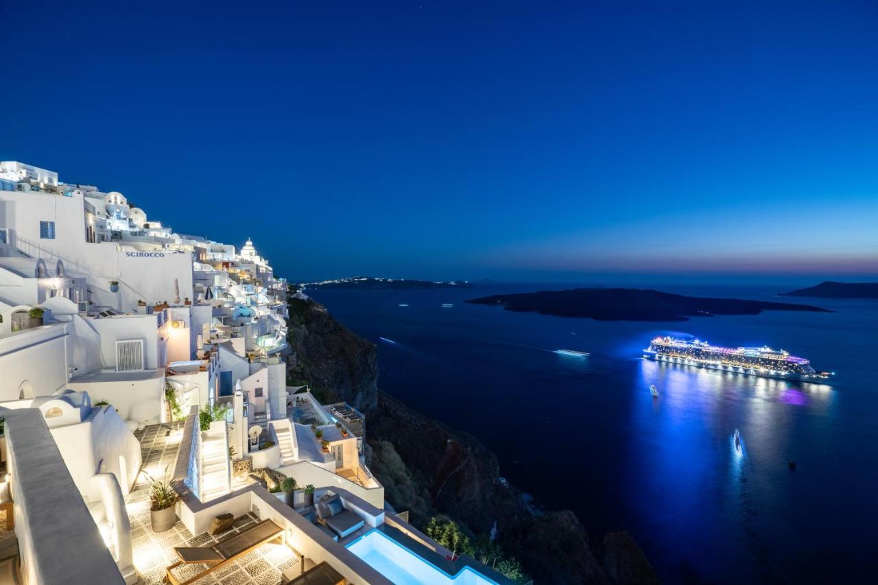 Inspire Santorini Luxury Villas Fira  Extérieur photo